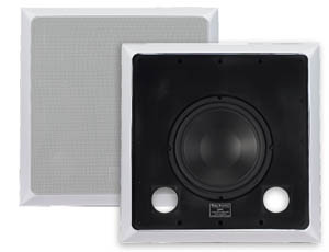 Ridley Acoustics IWSD250 In-Wall Dual Voice Subwoofer
